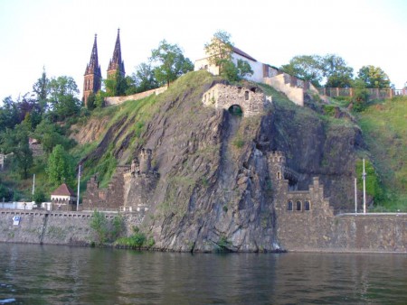 A tady Vyšehrad.