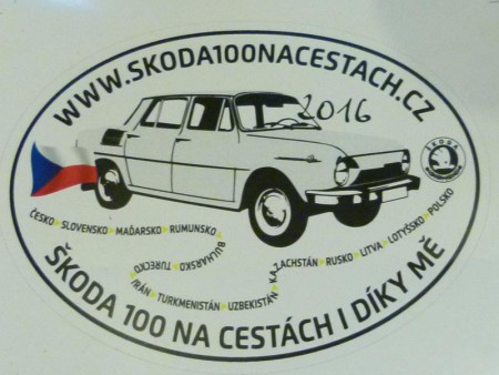 Samolepka bílá                  produkt č. 1